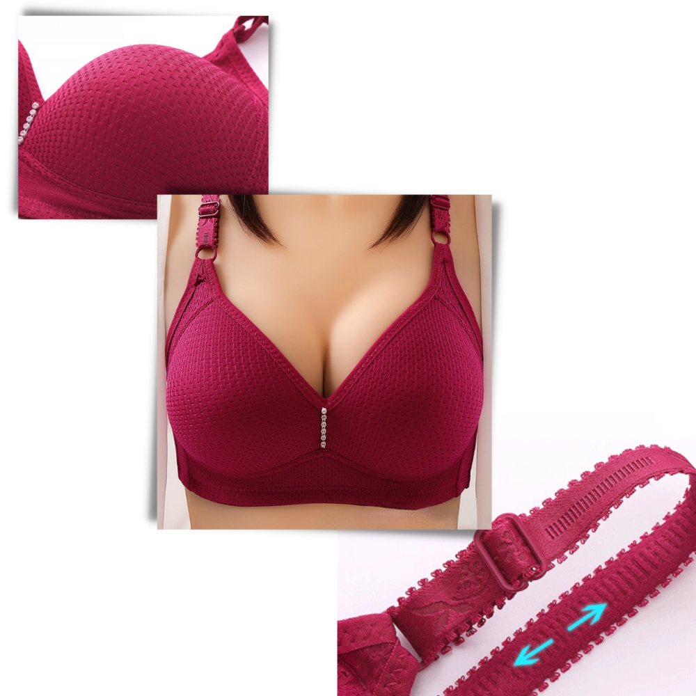 Comfortable Wire-Free Bra - Ozerty