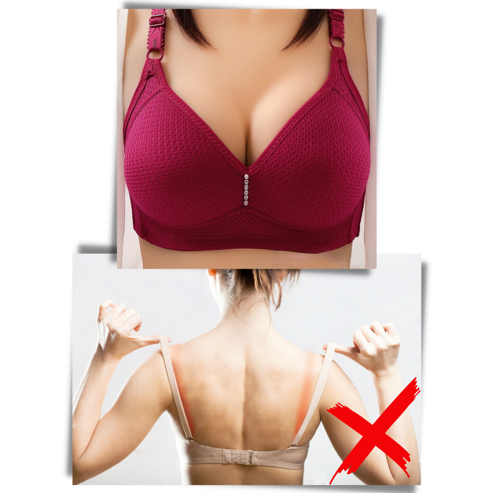 Comfortable Wire-Free Bra - Ozerty