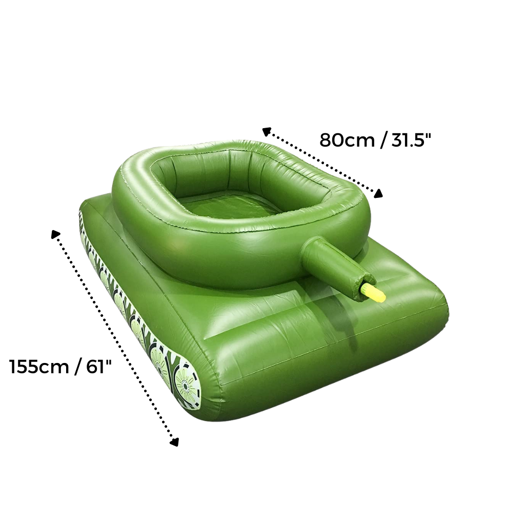 Inflatable Tank Pool Float - Ozerty