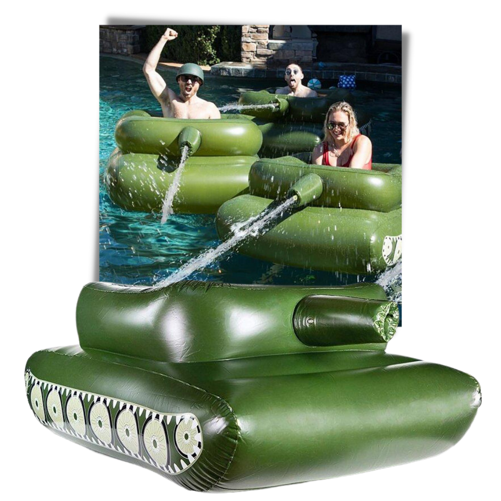 Inflatable Tank Pool Float - Ozerty