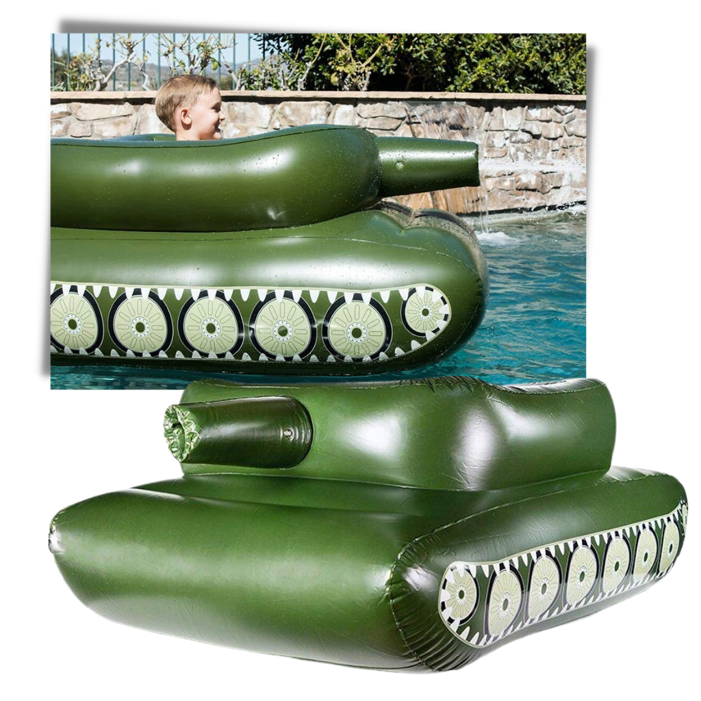 Inflatable Tank Pool Float - Ozerty