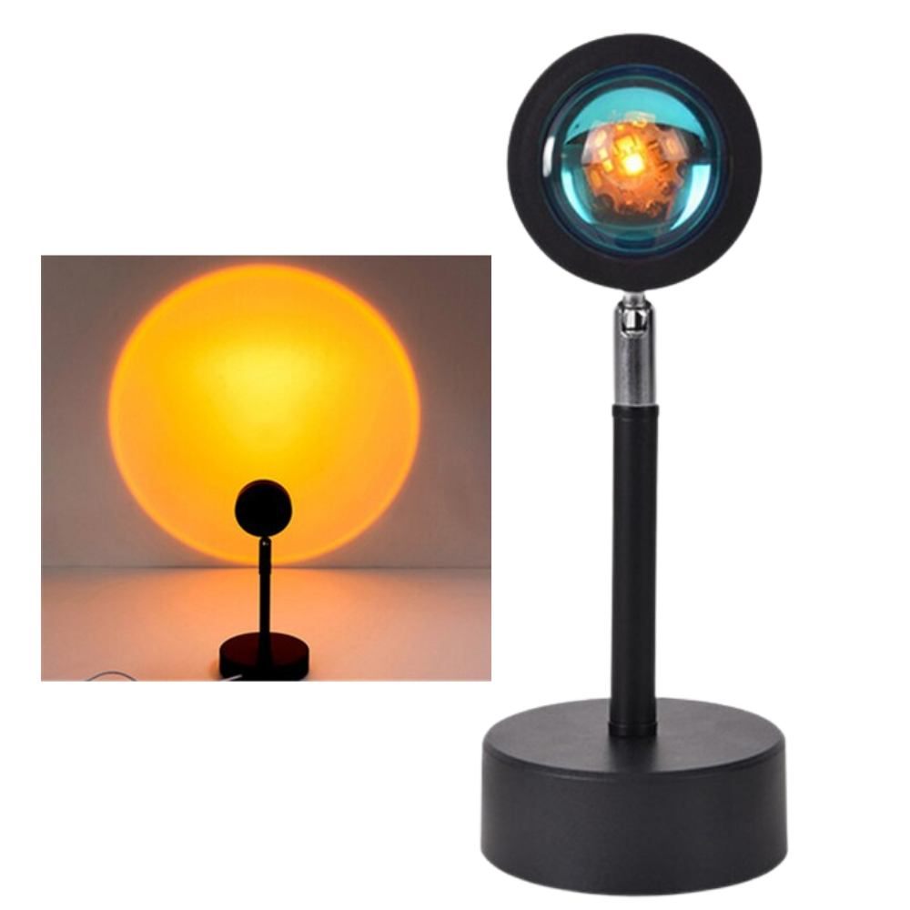 Colourful Light Projector LED Desk Lamp -Sunset - Ozerty