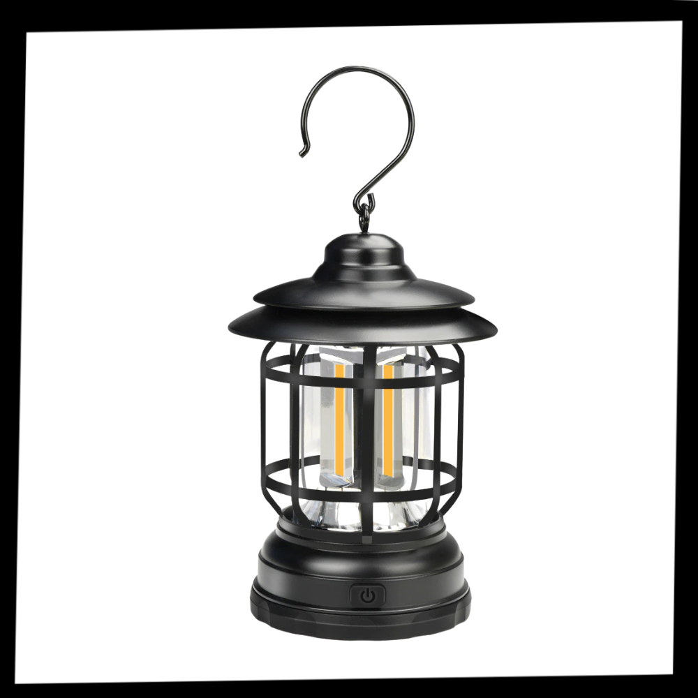 Retro LED Camping Lantern - Ozerty