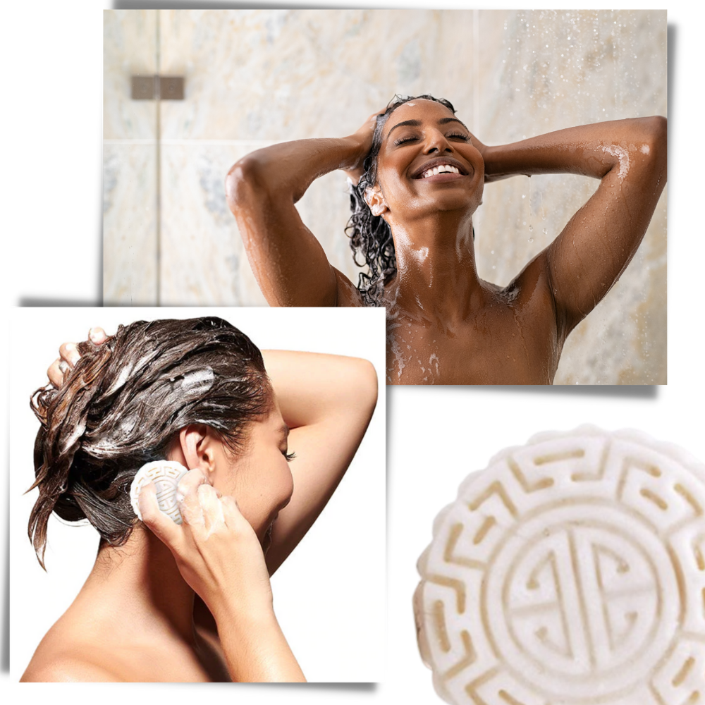 Solid Rice Shampoo & Conditioner Bar - Ozerty