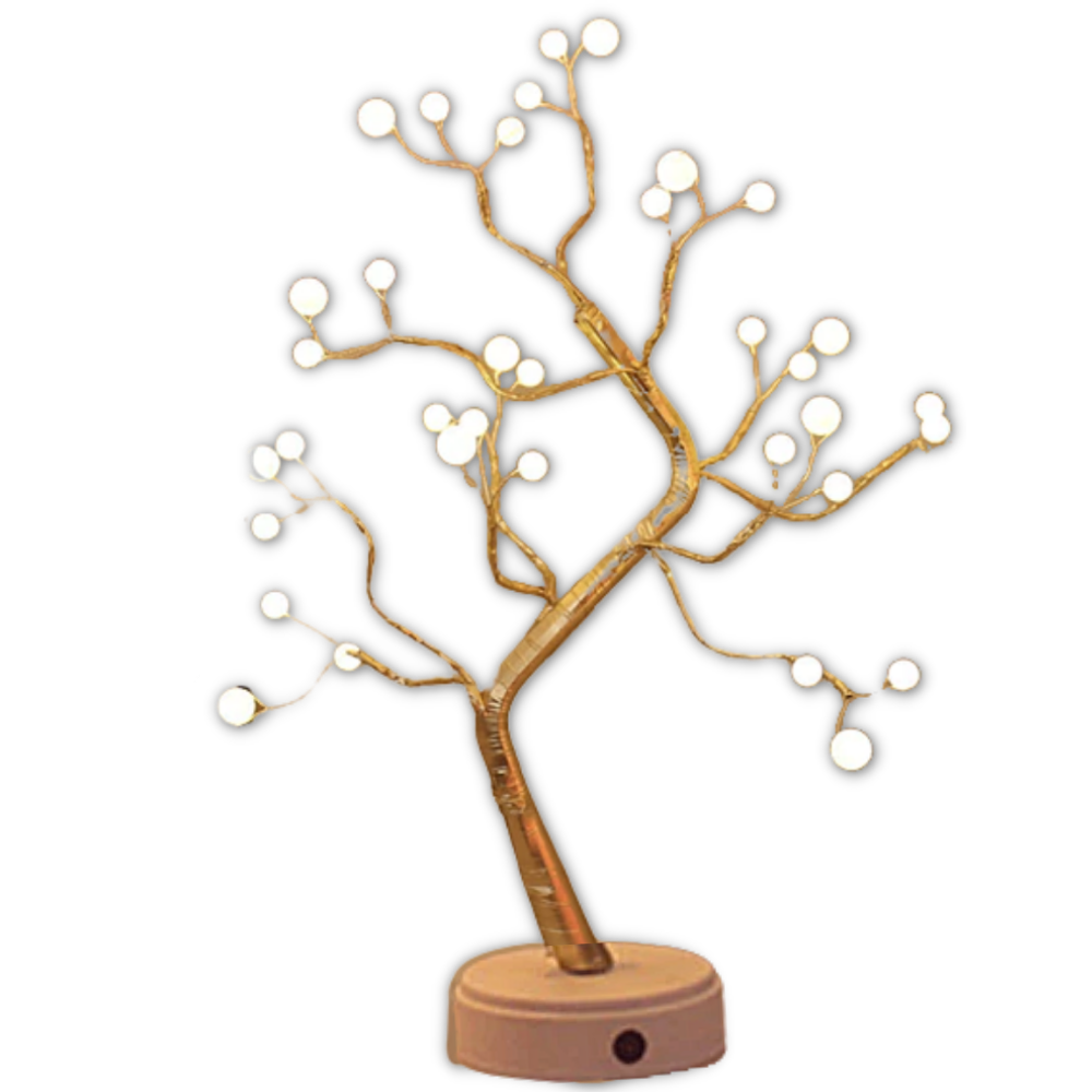 Delightful Rose Tree Lamp -Tree Balls - Ozerty