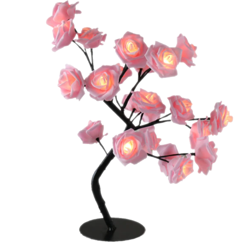 Delightful Rose Tree Lamp -Roses - Ozerty