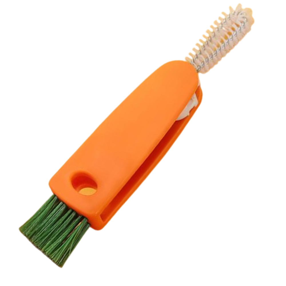 Bottle Cleaning Brush -Orange - Ozerty