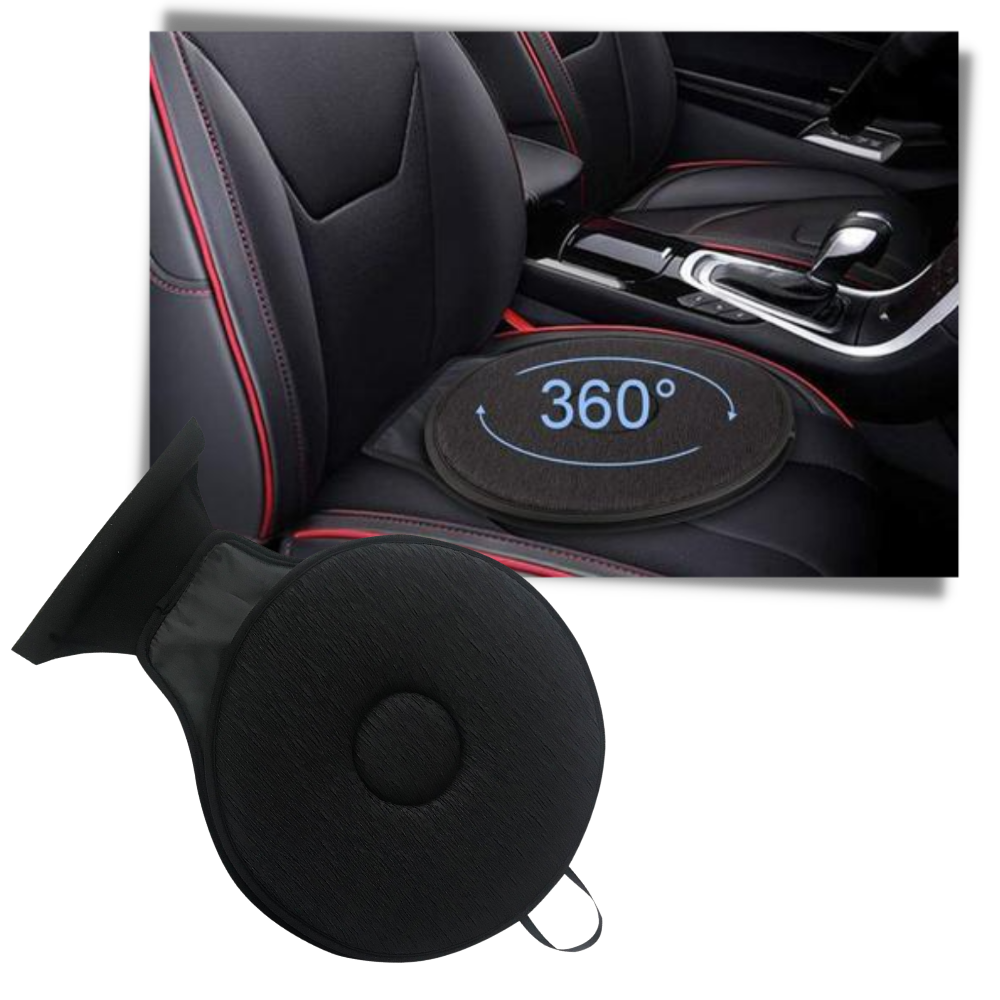 Swivel Memory Foam Car Seat - Ozerty