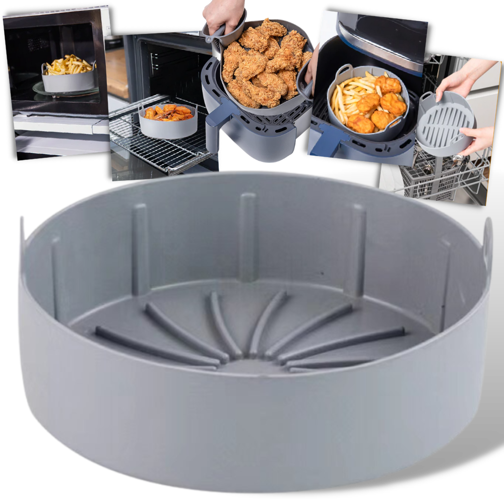 Reusable Air Fryer Silicone Pan - Ozerty