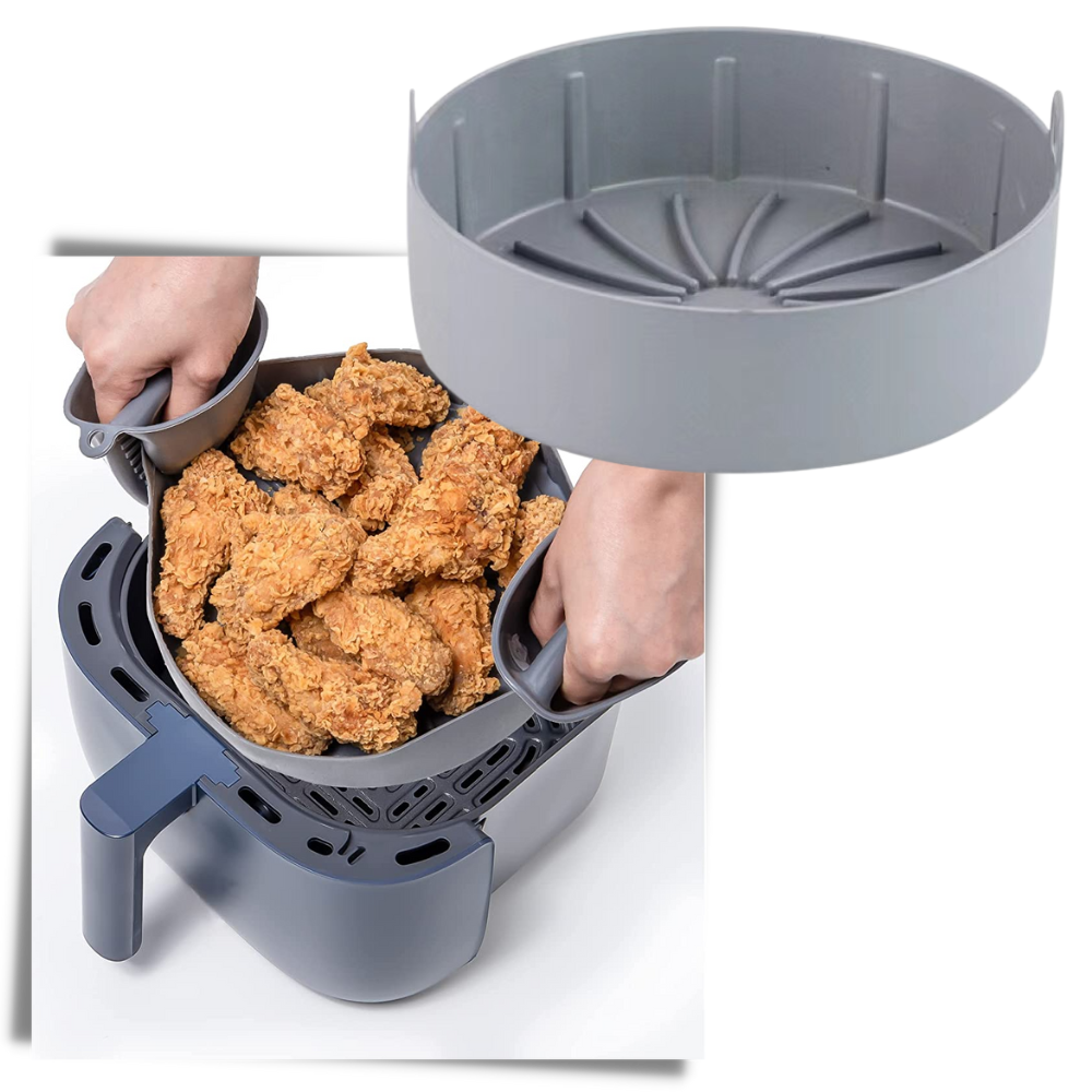 Reusable Air Fryer Silicone Pan - Ozerty