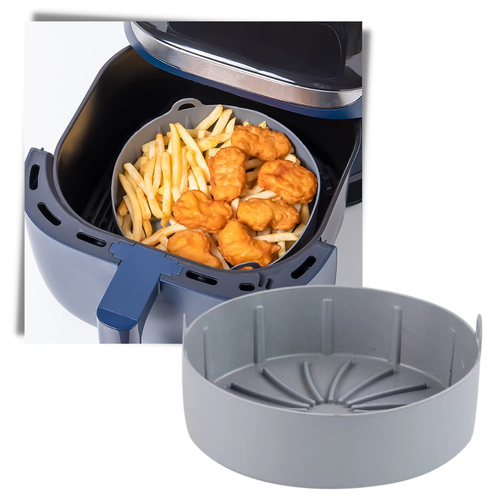 Reusable Air Fryer Silicone Pan - Ozerty