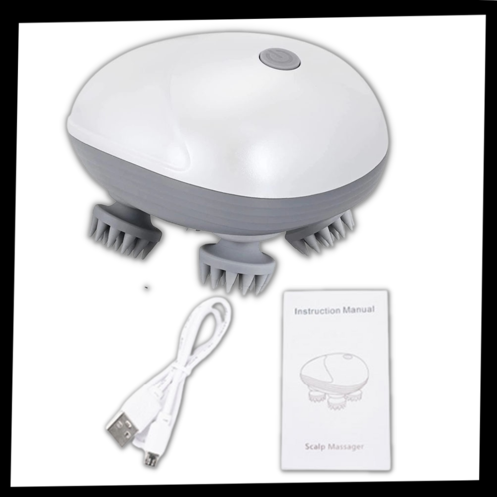 Vibrating Scalp Massager - Ozerty