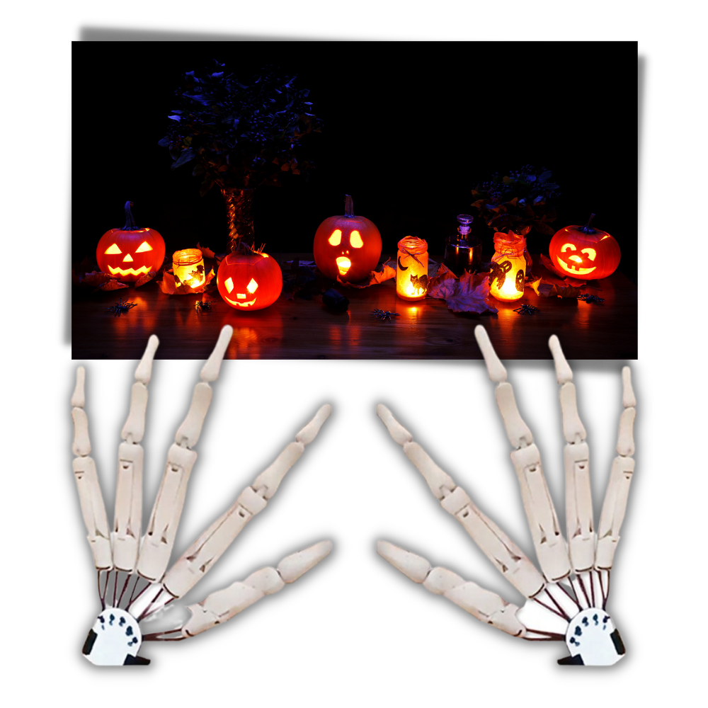 Fake Skeleton Hands Glove - Ozerty