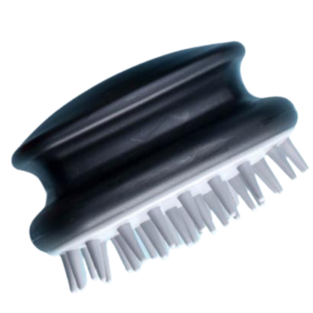 Scalp Massage Brush -Black - Ozerty