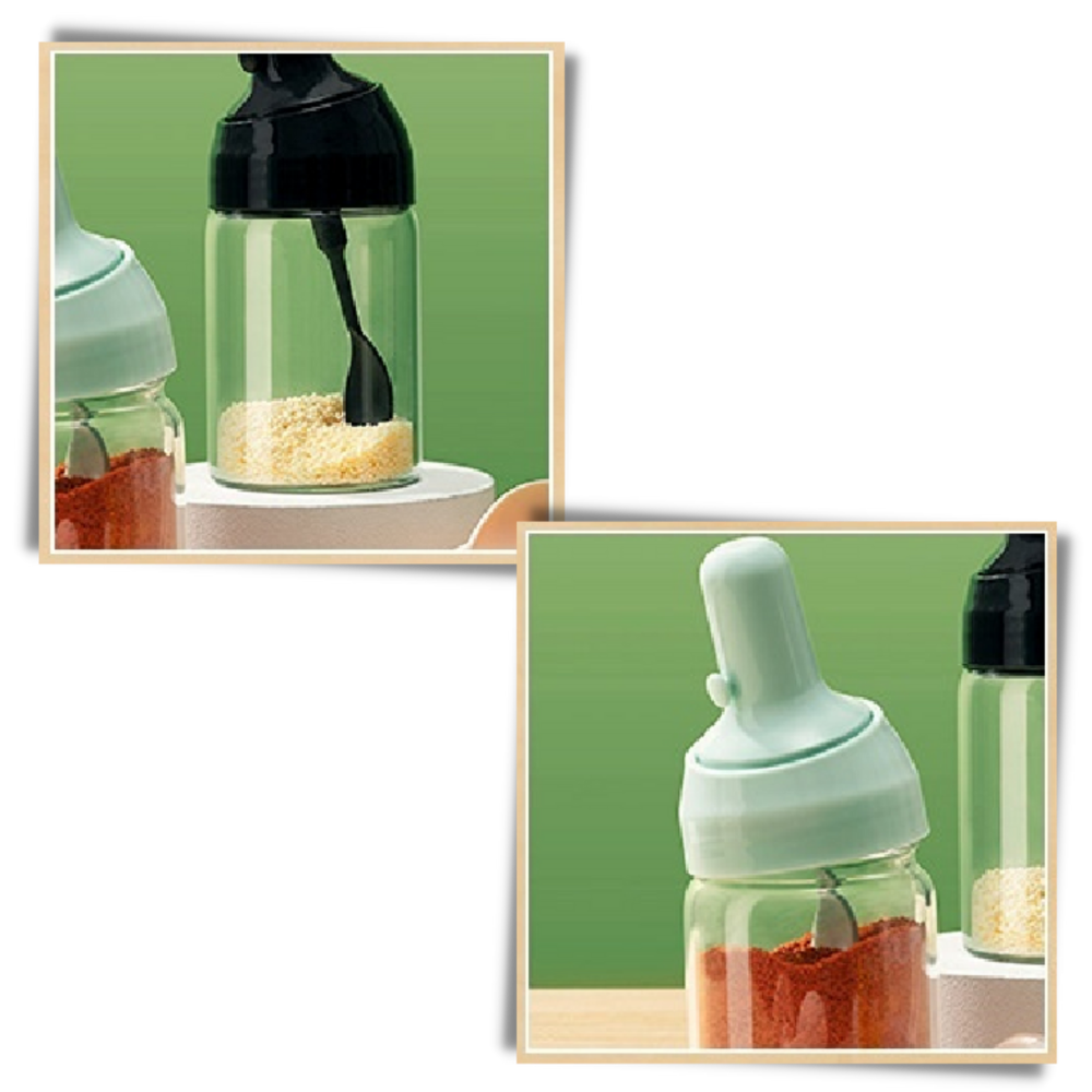 Moisture-proof Seasoning Dispensing Jar - Ozerty