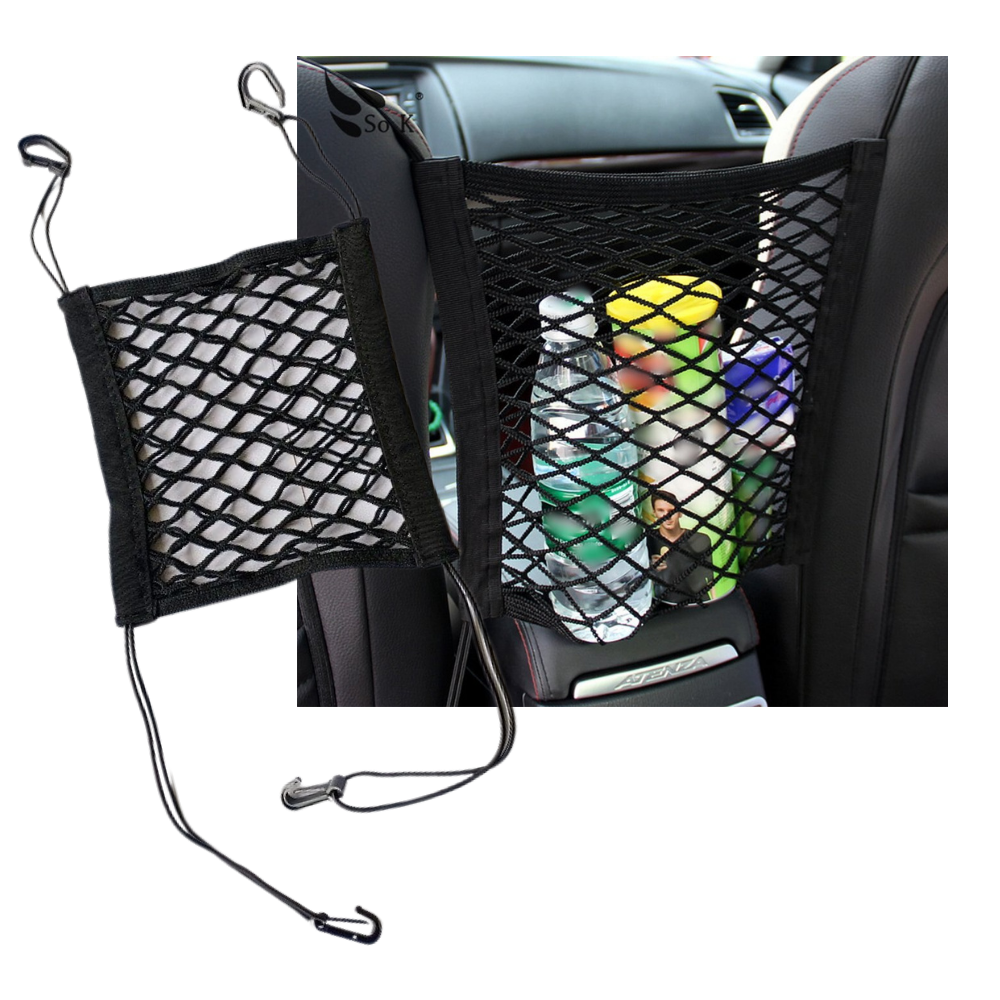 Elastic Storage Organiser Net for Cars - Ozerty