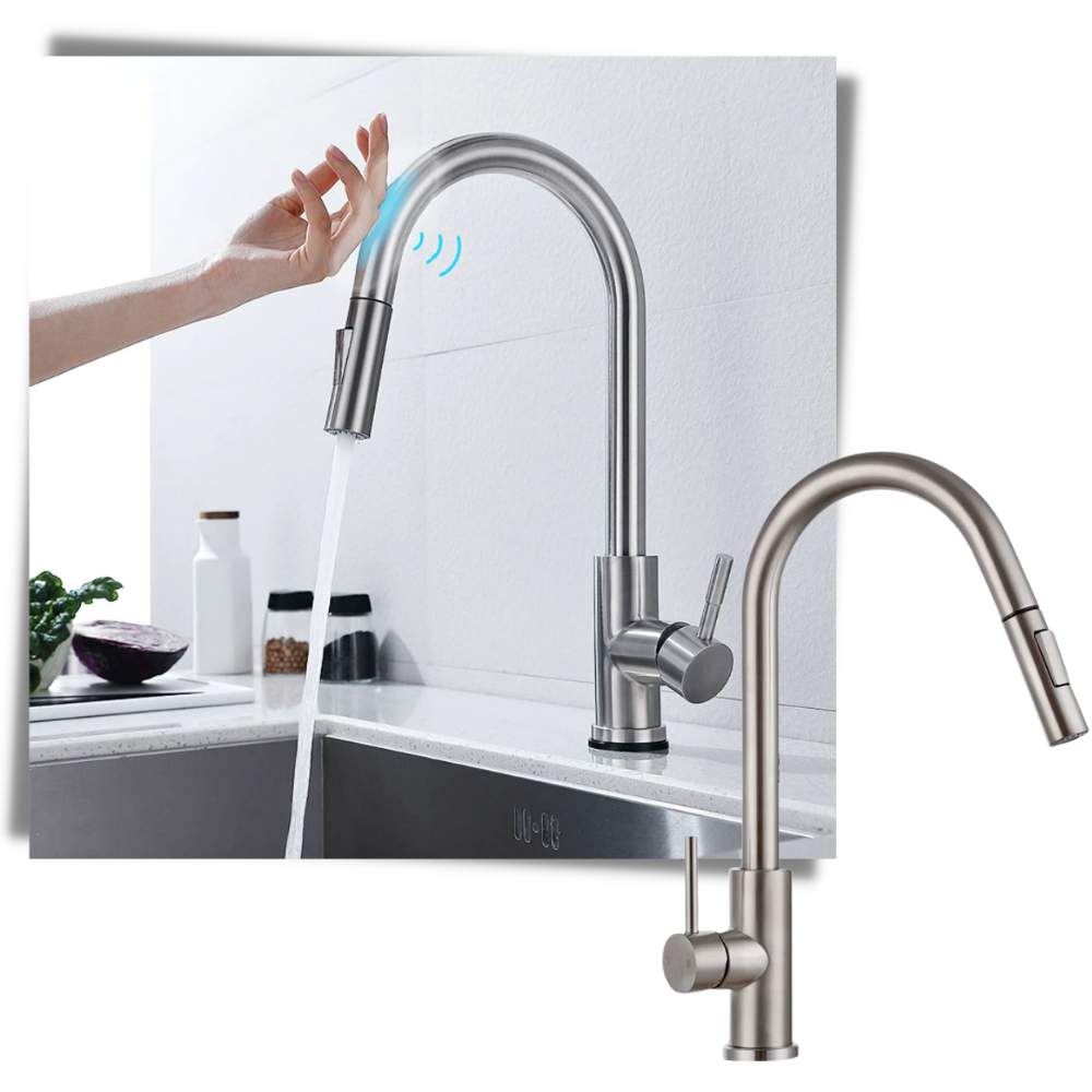 Flexible Kitchen Tap with Sensor - Ozerty