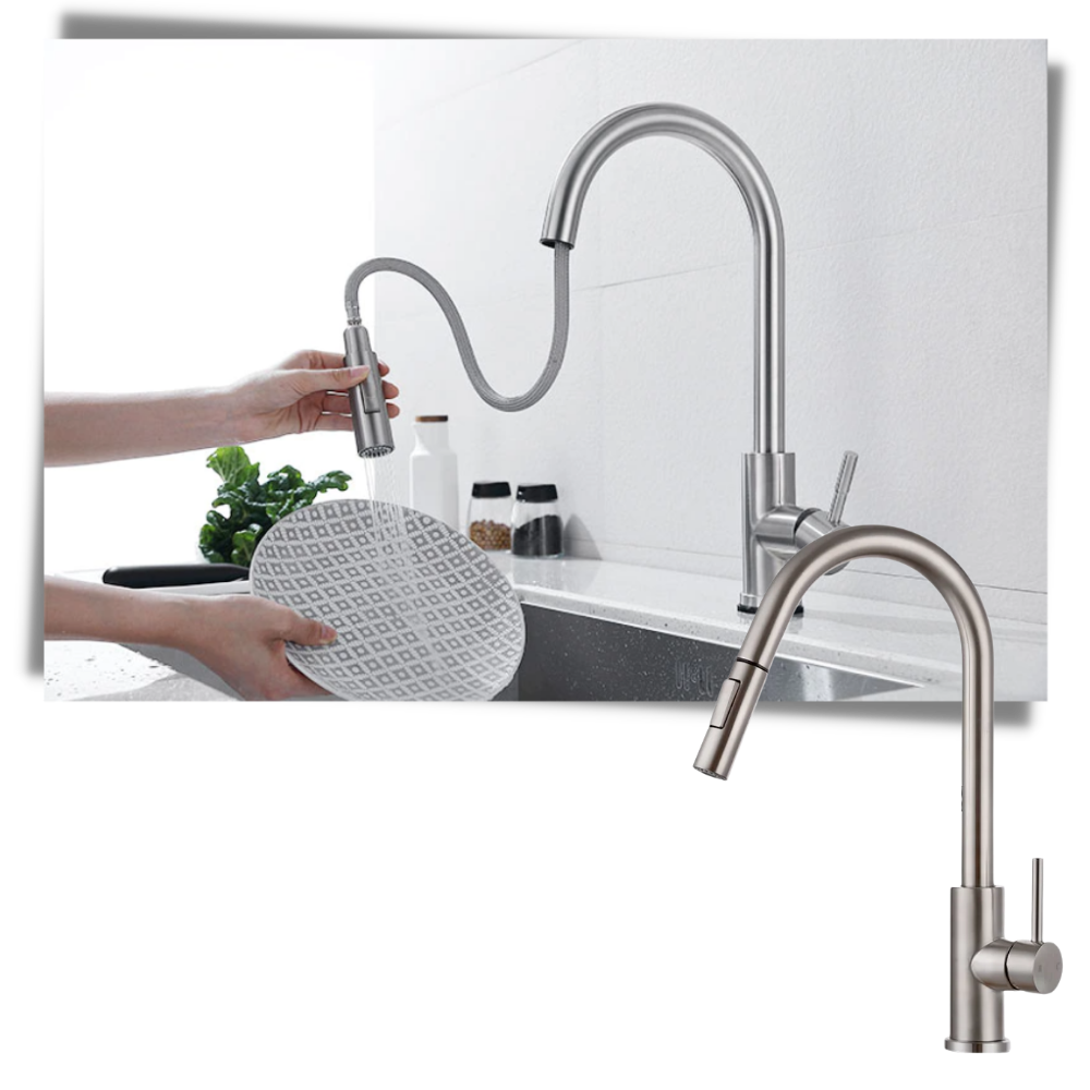 Flexible Kitchen Tap with Sensor - Ozerty