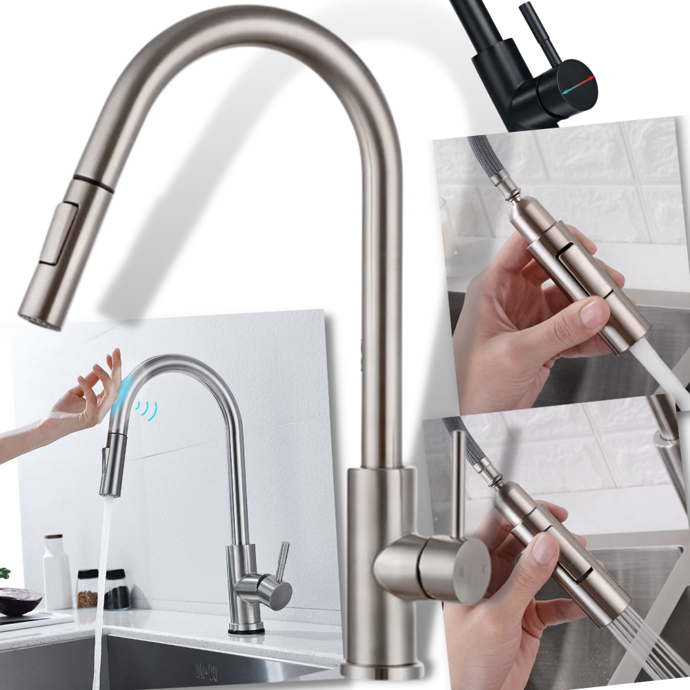 Flexible Kitchen Tap with Sensor - Ozerty