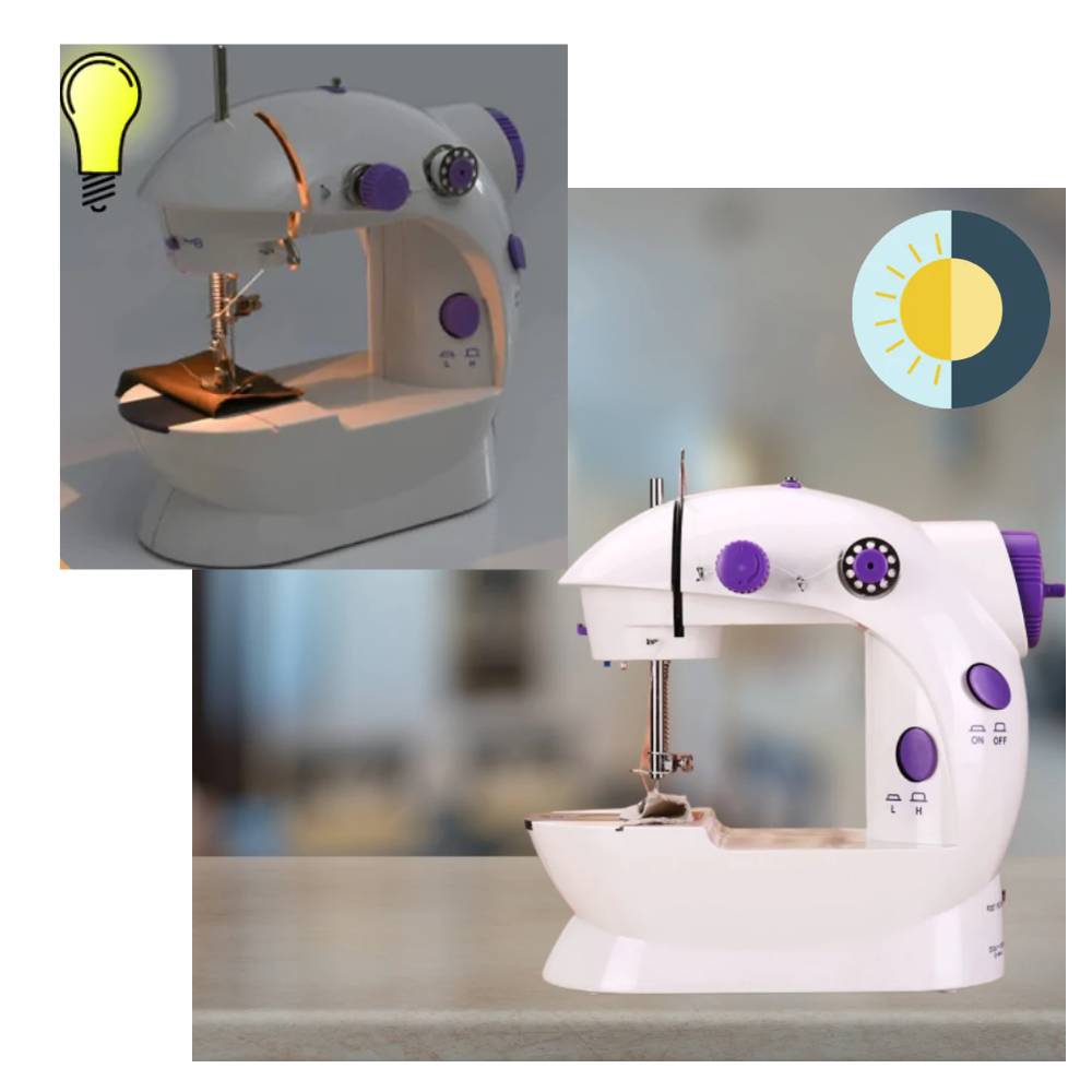 Portable Electric Sewing Machine - Ozerty