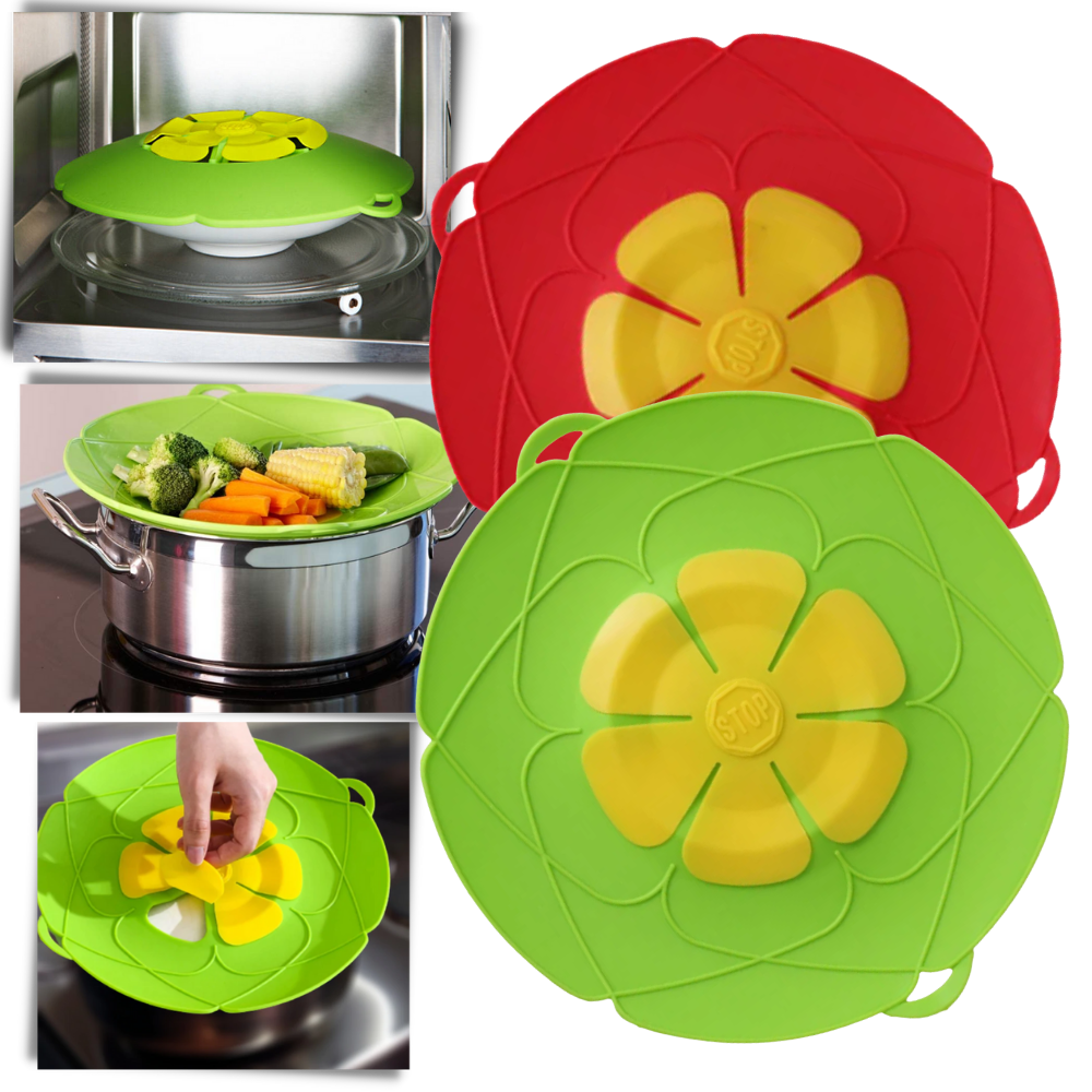 Saucepan and Pot Silicone Cover - Ozerty