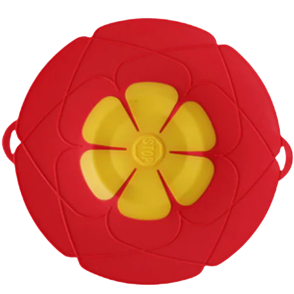 Saucepan and Pot Silicone Cover -Red - Ozerty