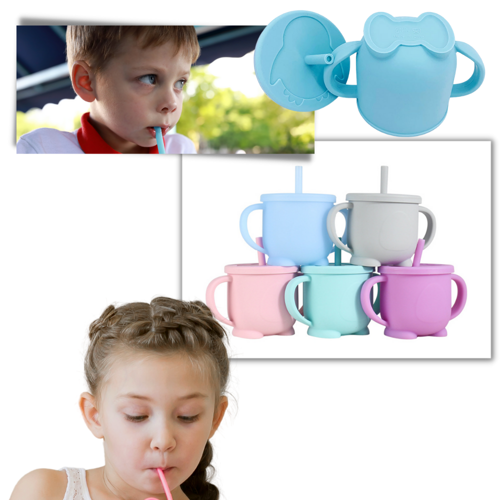 Silicone Sippy Baby Cup - Ozerty