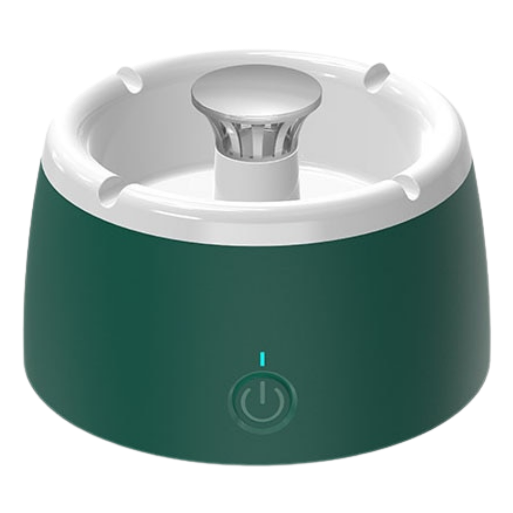 Smart Smoke Removal Ashtray -Green White - Ozerty