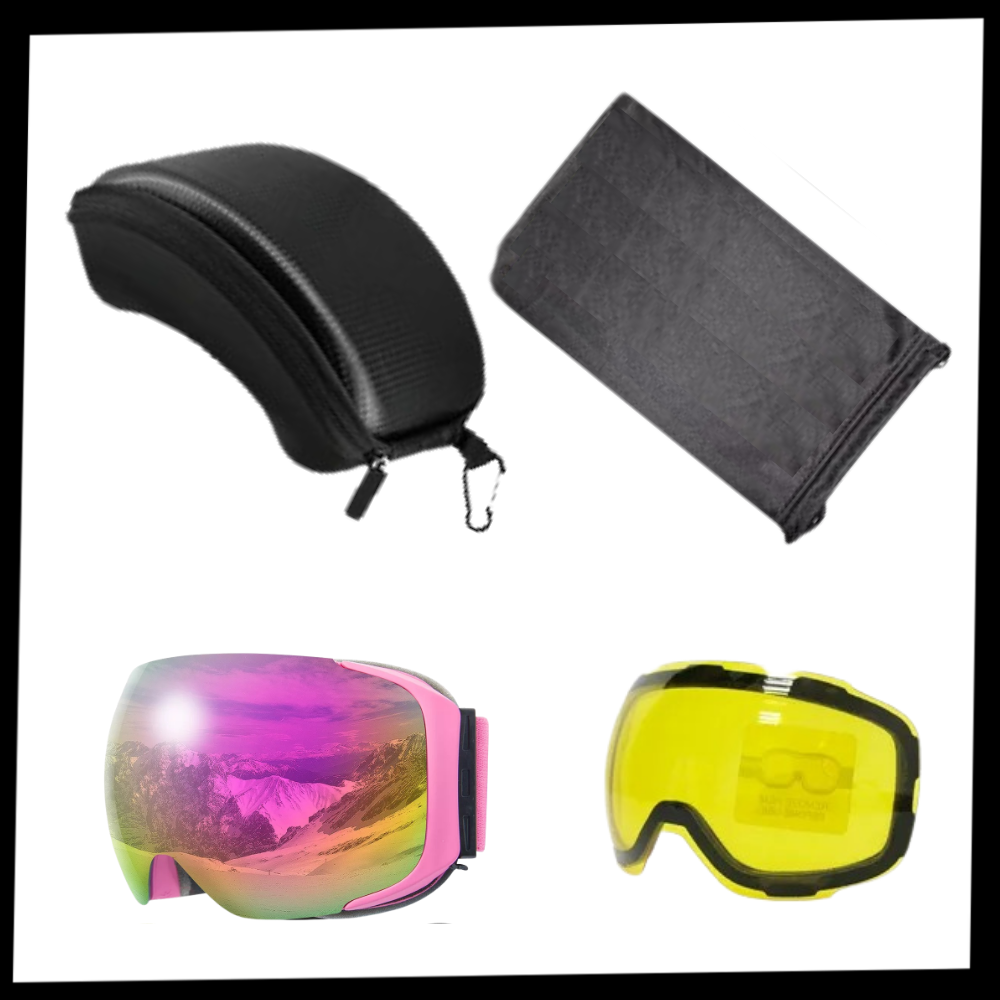 Snow Goggles with Lens Bundle - Ozerty