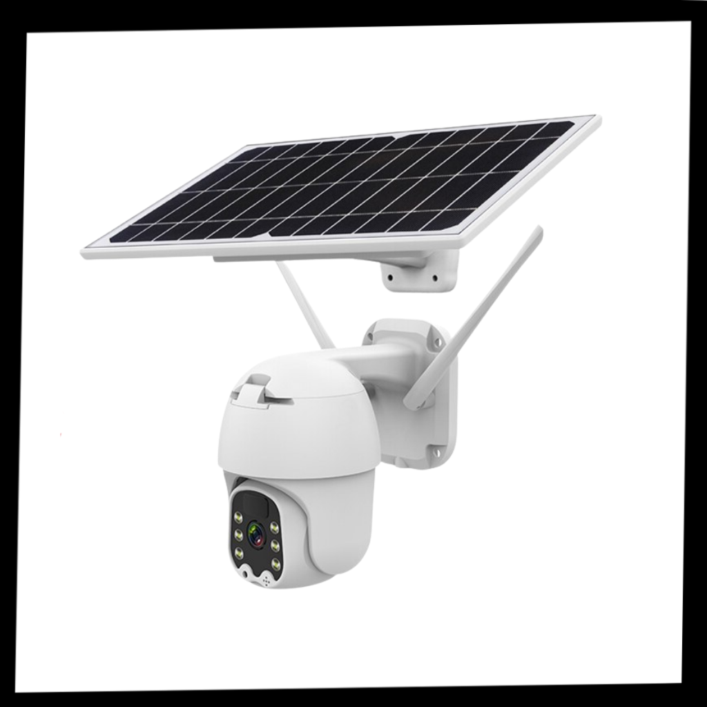 Solar-Powered Outdoor Camera - Ozerty