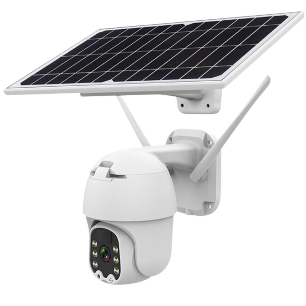 Solar-Powered Outdoor Camera -Wifi - Ozerty