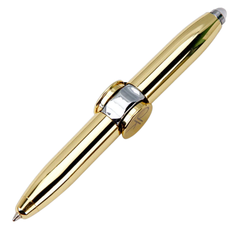 Fidget Spinner Pen -Golden - Ozerty