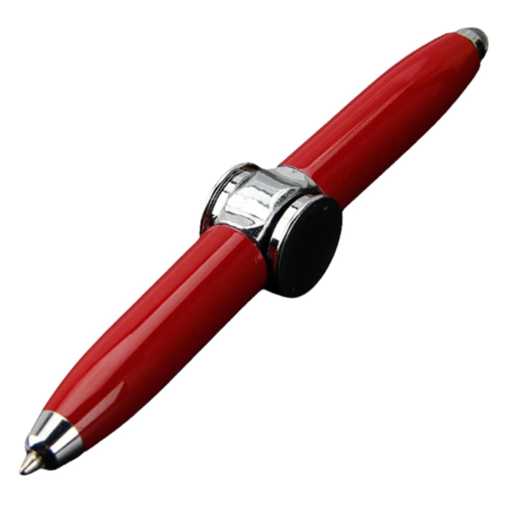 Fidget Spinner Pen -Red - Ozerty