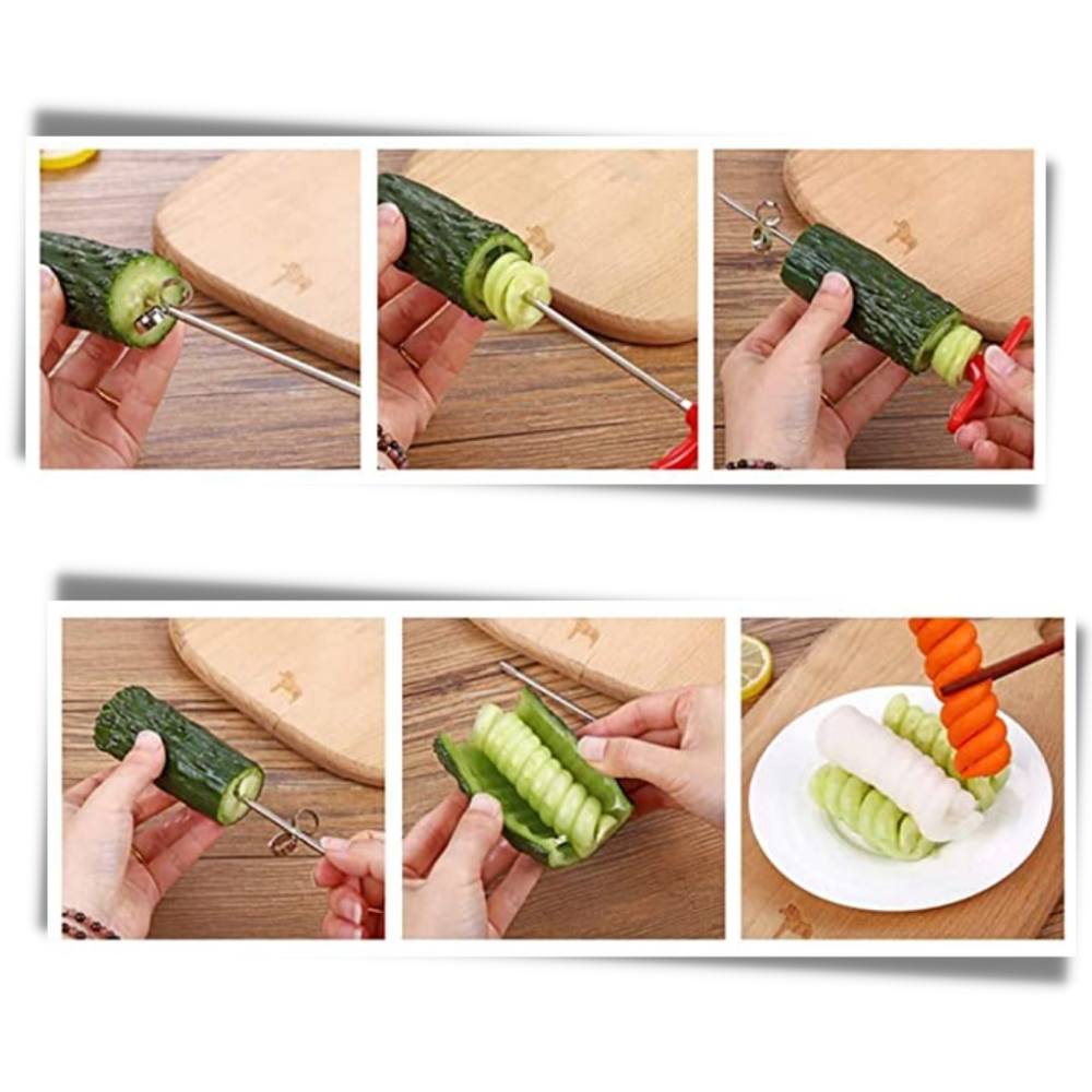 Vegetable Spiral Cutter Tool - Ozerty