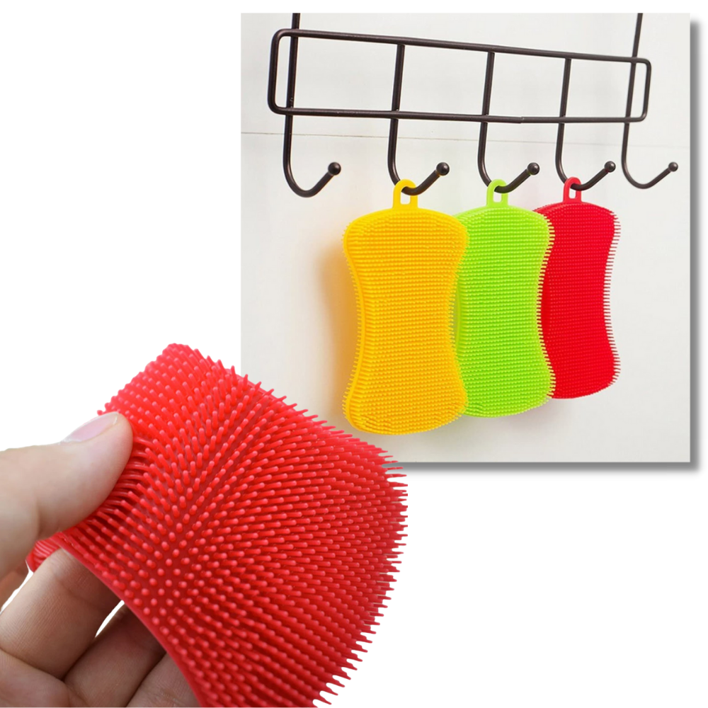 Silicone Kitchen Sponge - Ozerty