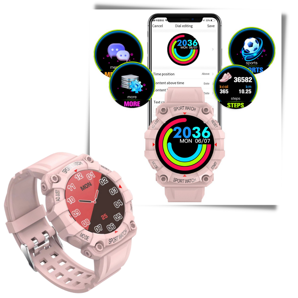 Sport Smart Watch - Ozerty