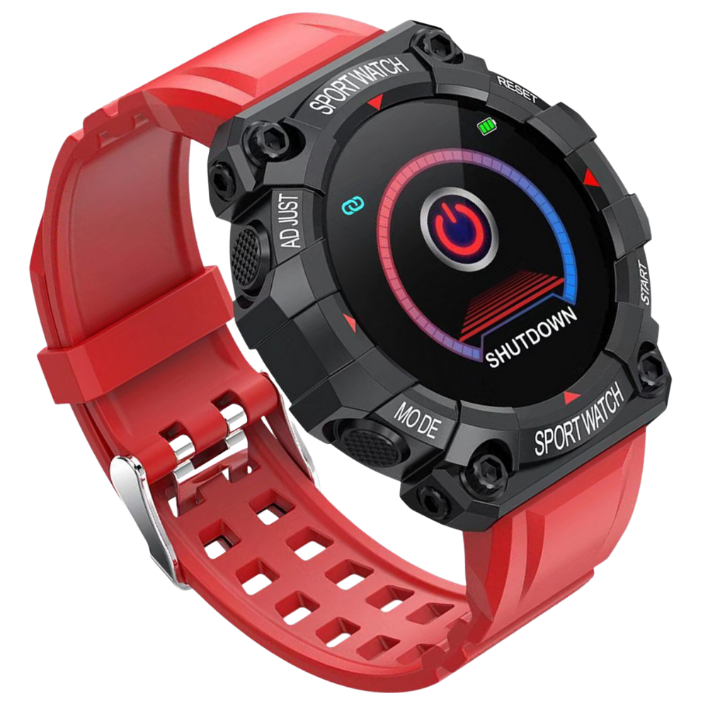 Sport Smart Watch -Red - Ozerty