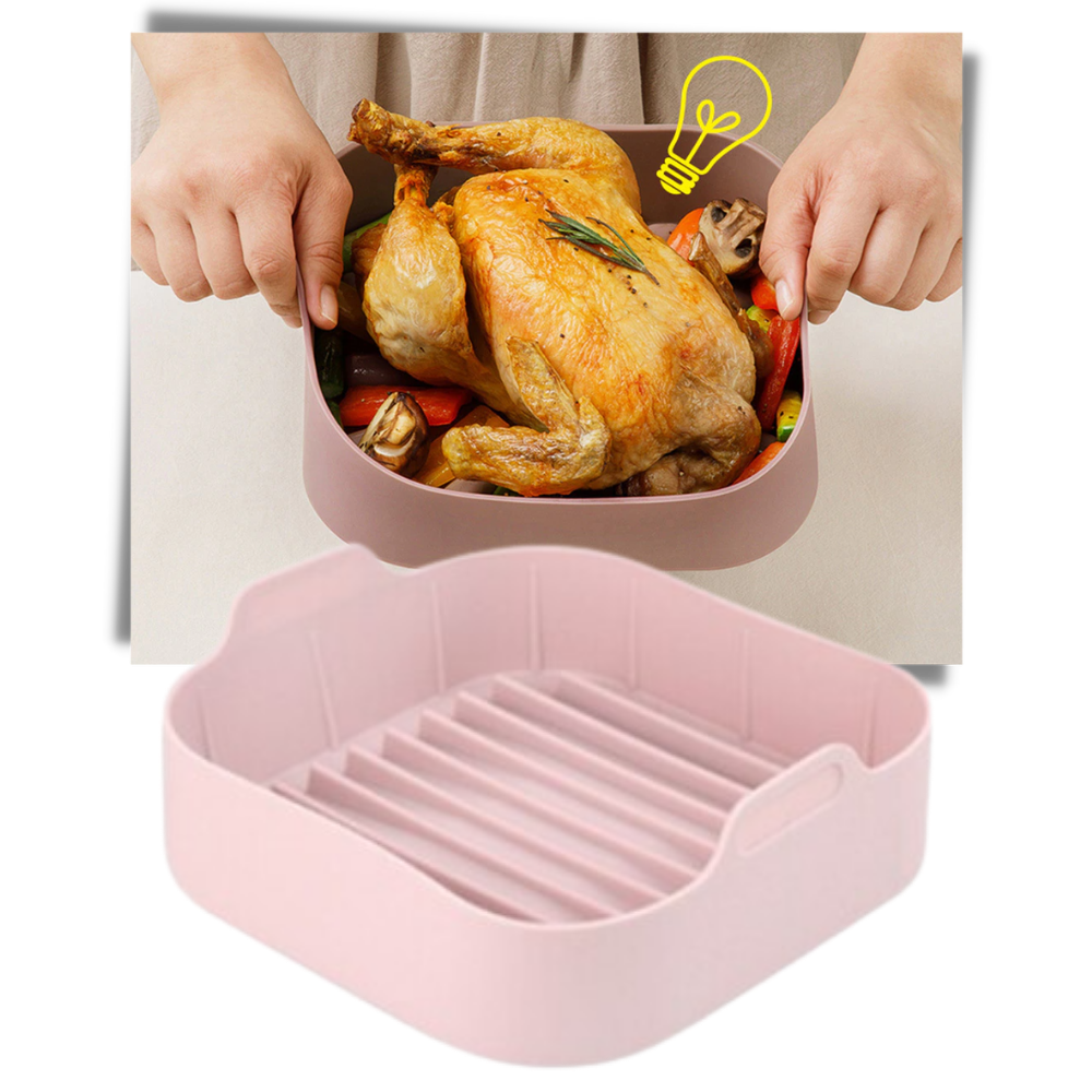 Eco-friendly Square Silicone Pan - Ozerty