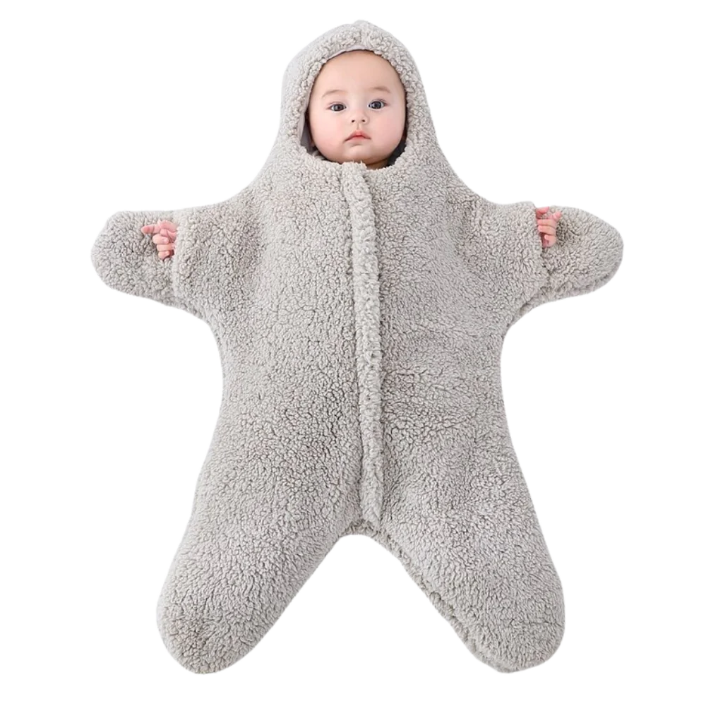 Starfish Baby Sleeping Bag -Gray - Ozerty