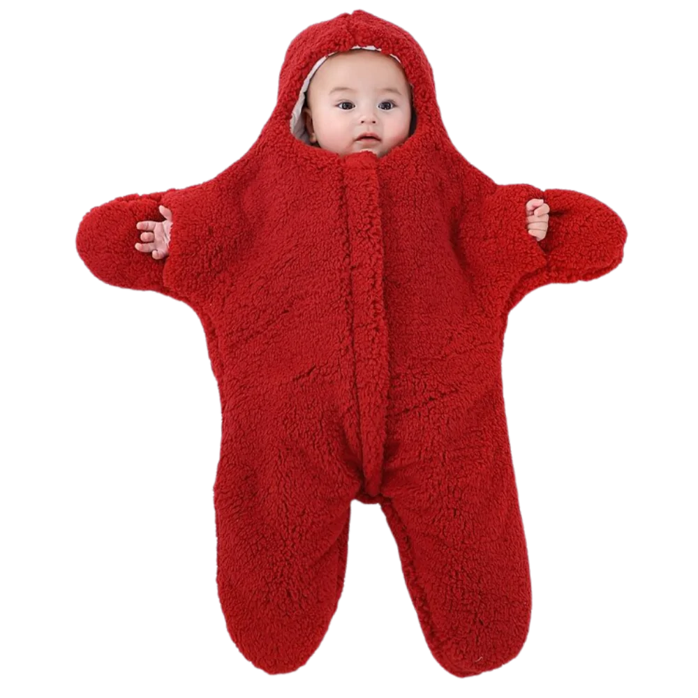 Starfish Baby Sleeping Bag -Red - Ozerty