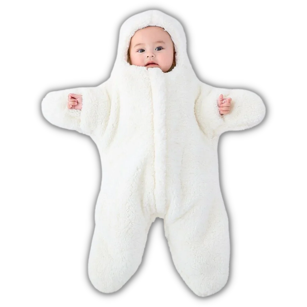 Starfish Baby Sleeping Bag -White - Ozerty