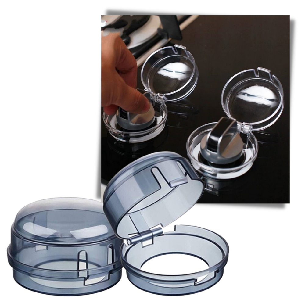 Set of Universal Kitchen Stove Knob Protectors - Ozerty