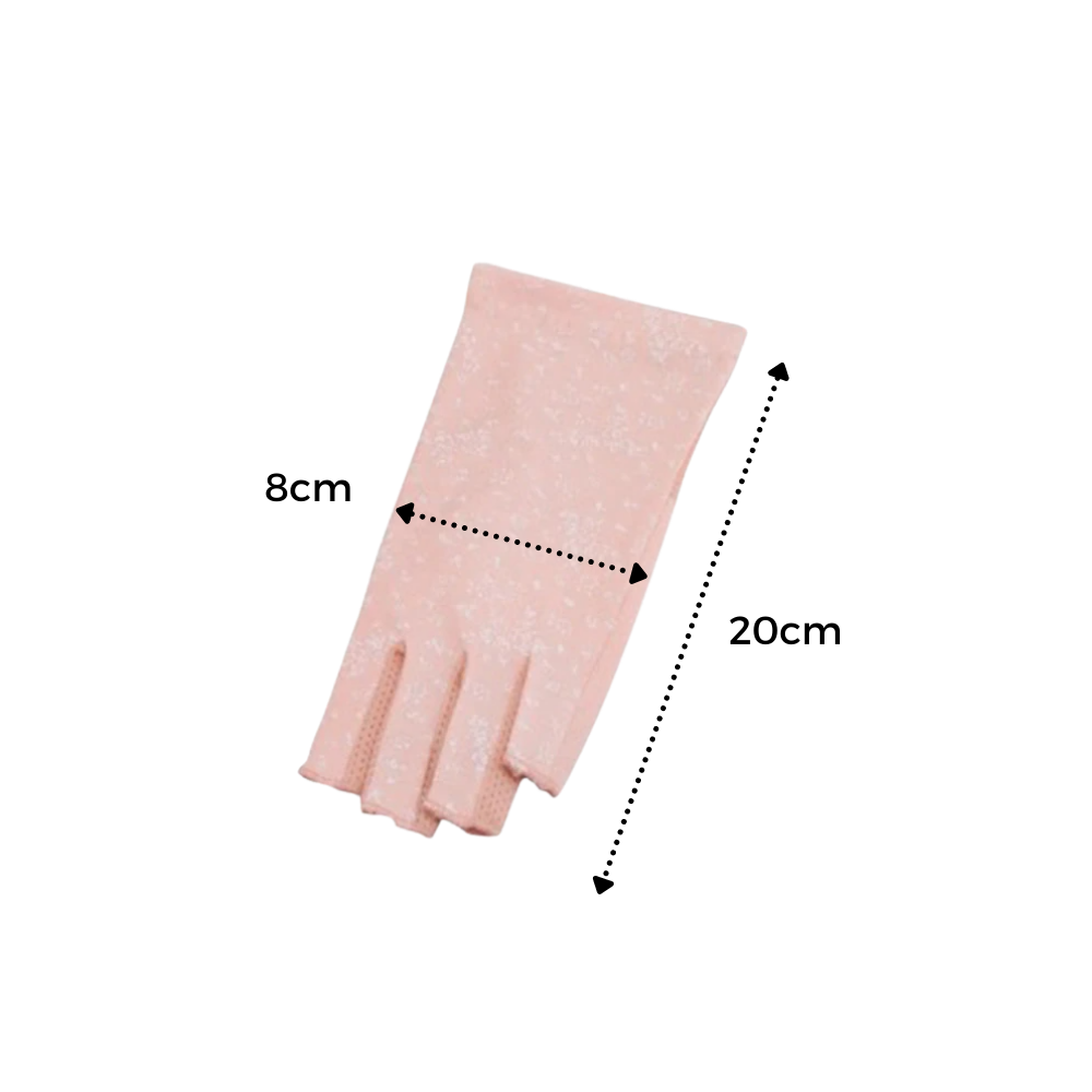 Stylish UV-Protective Cotton Gloves - Ozerty