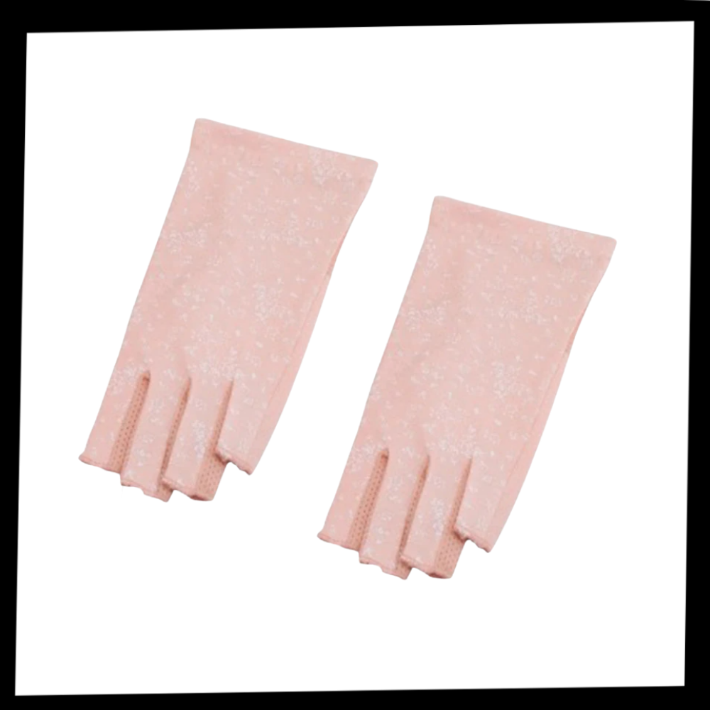 Stylish UV-Protective Cotton Gloves - Ozerty