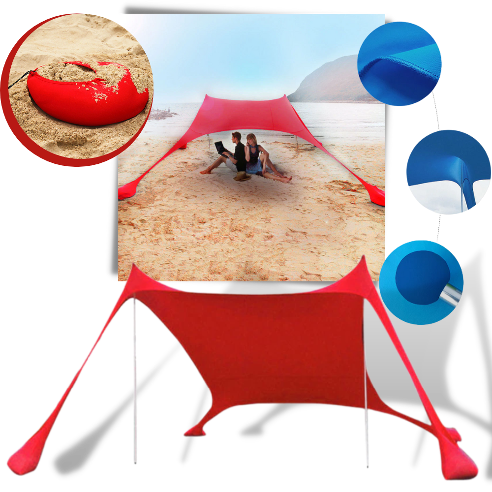 Lightweight Beach Shade Tent - Ozerty