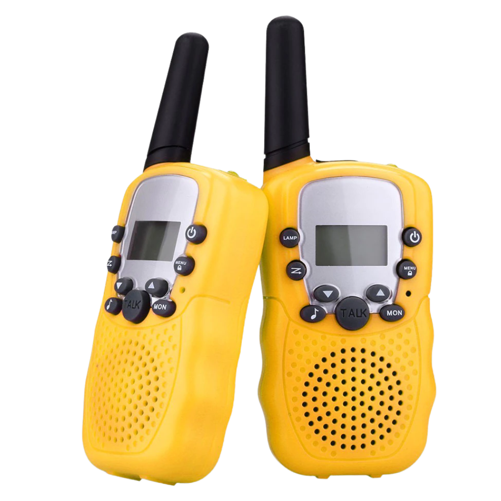 Kids Walkie Talkies (2 Pcs) -Yellow - Ozerty