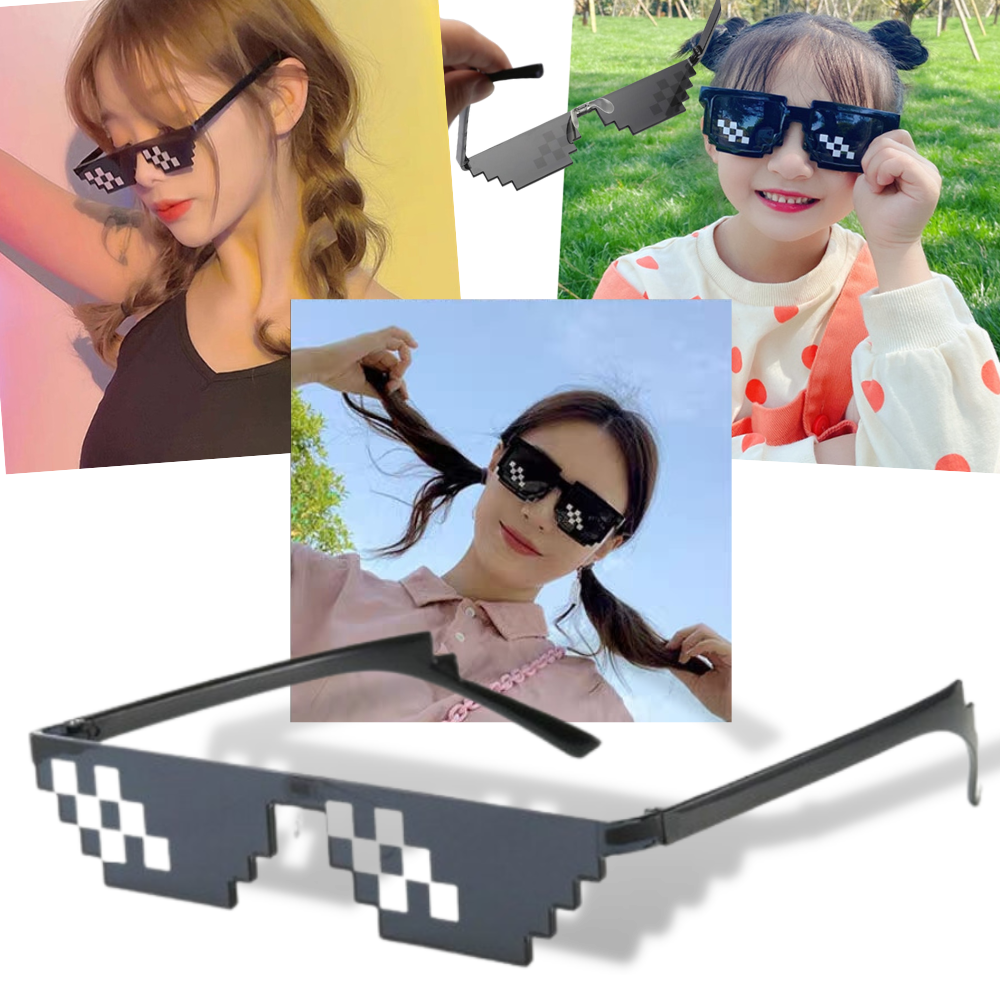 Fashion Pixel Sunglasses - Ozerty