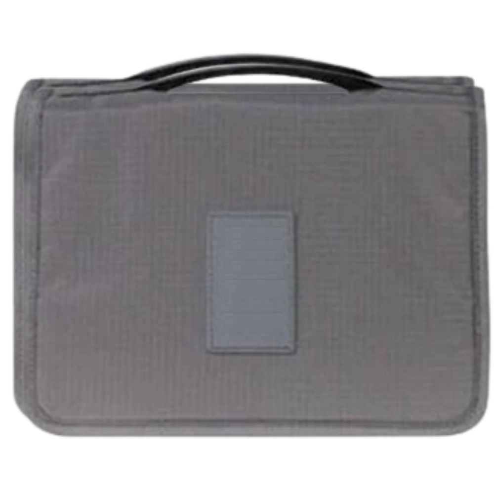 Travel Cosmetics Bag -Gray - Ozerty