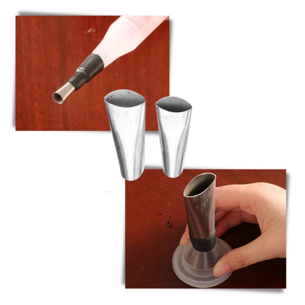 Stainless Steel Caulking Nozzle Set - Ozerty