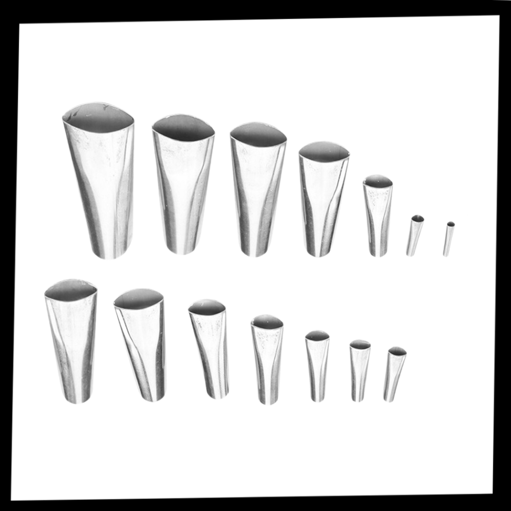 Stainless Steel Caulking Nozzle Set - Ozerty